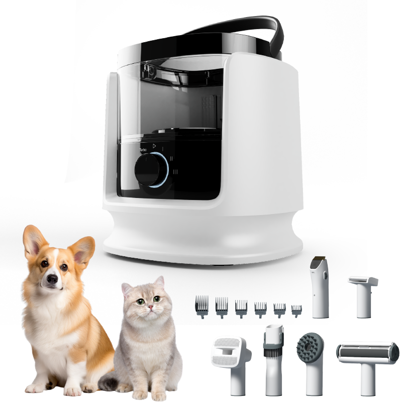 Pet Grooming - Cepillo Aspirador Multifunción de Alta Calidad