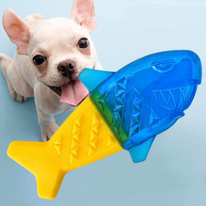 Teeth Cleaning Dog Chew Bone - Juguetes masticables refrescantes de verano para