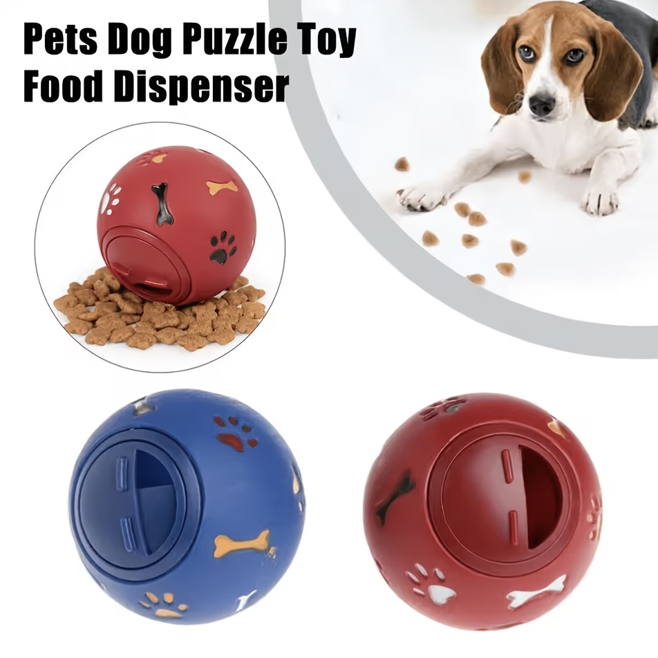 Dog Puzzle Feeder Toy - Pelota Dispensadora de Premios para Perros