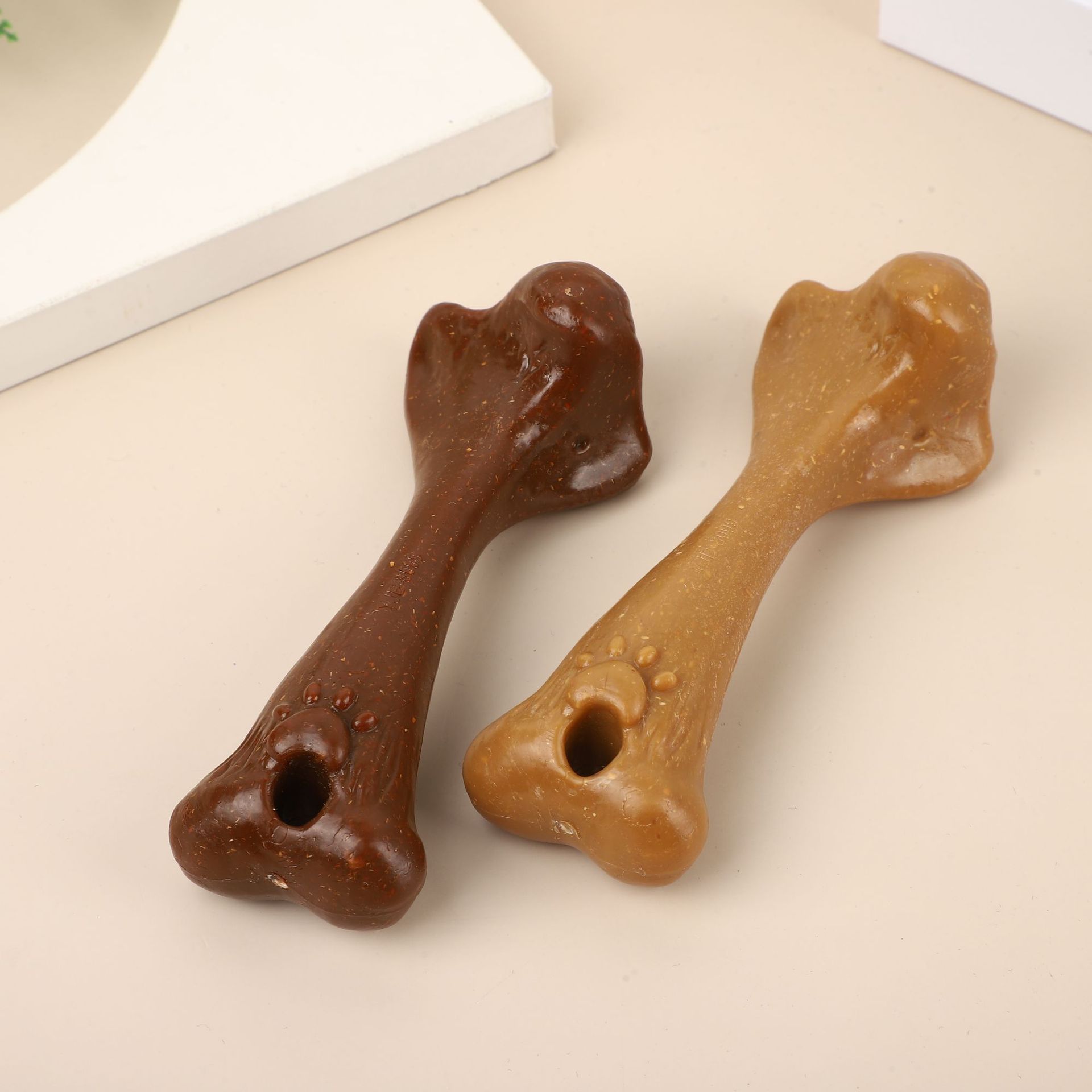 Teeth Cleaning Dog Chew Bone - Juguete Masticable para Mascotas, Diseño de