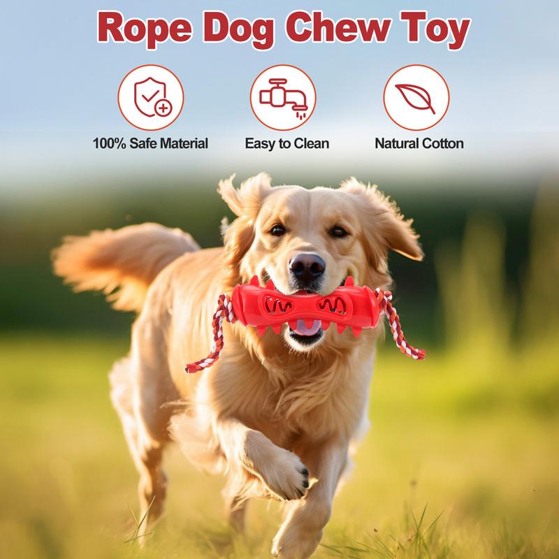 Dog Rope Toy Aggressive Chewers - Juguetes para masticar para masticadores agresivos,