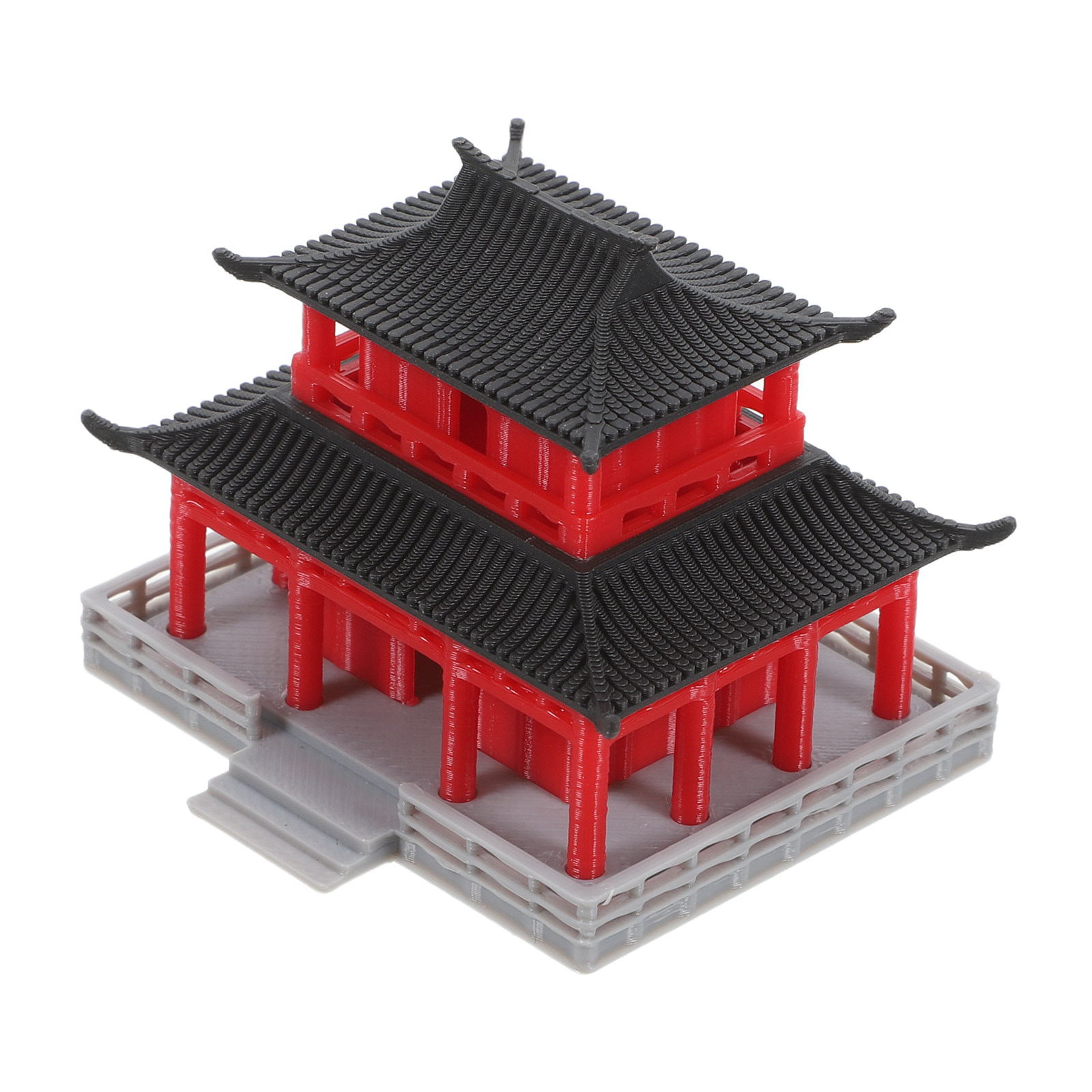 Aquarium - Mini Pabellón Pagoda, Arquitectura China Antigua,