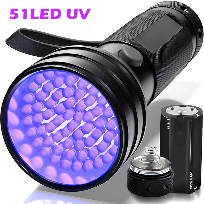 Pet Beds - Linterna UV portátil LED 9/12/21/51, luz
