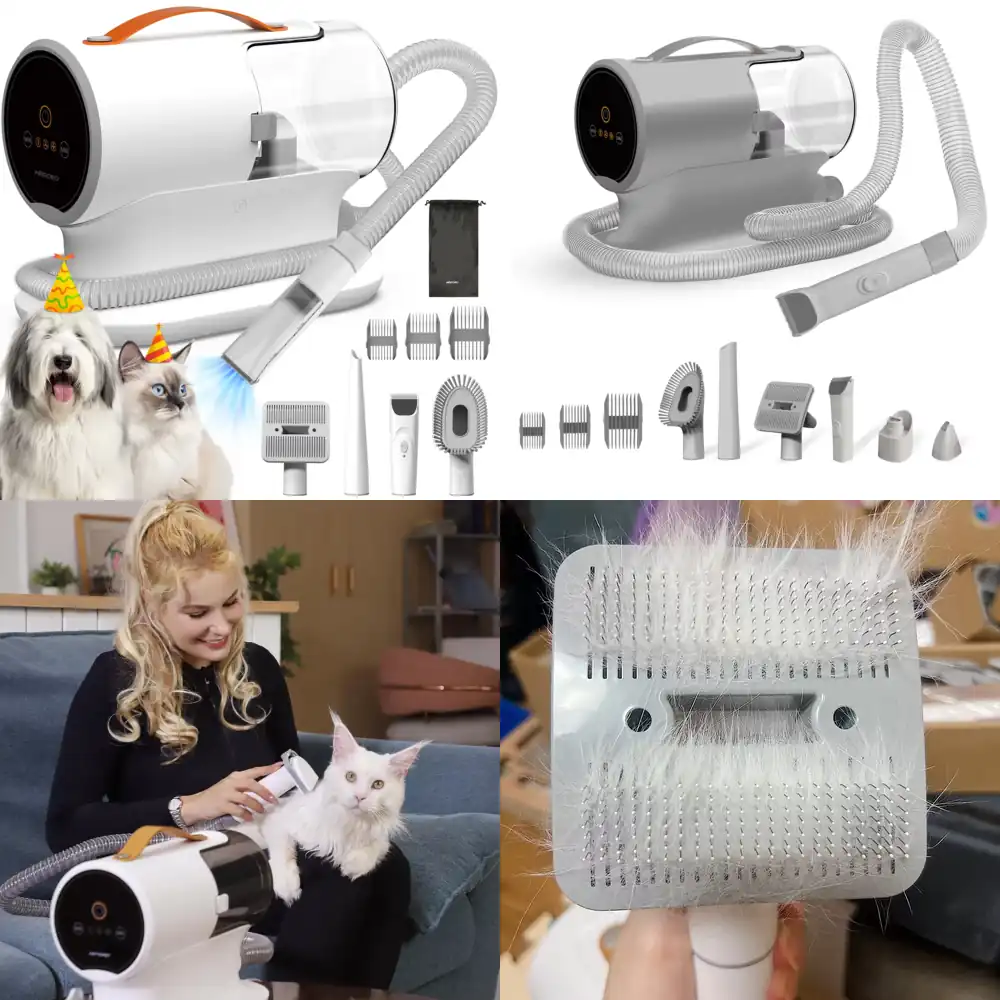 Pet Grooming - Aspiradora para Mascotas AIRROBO USA Ship,