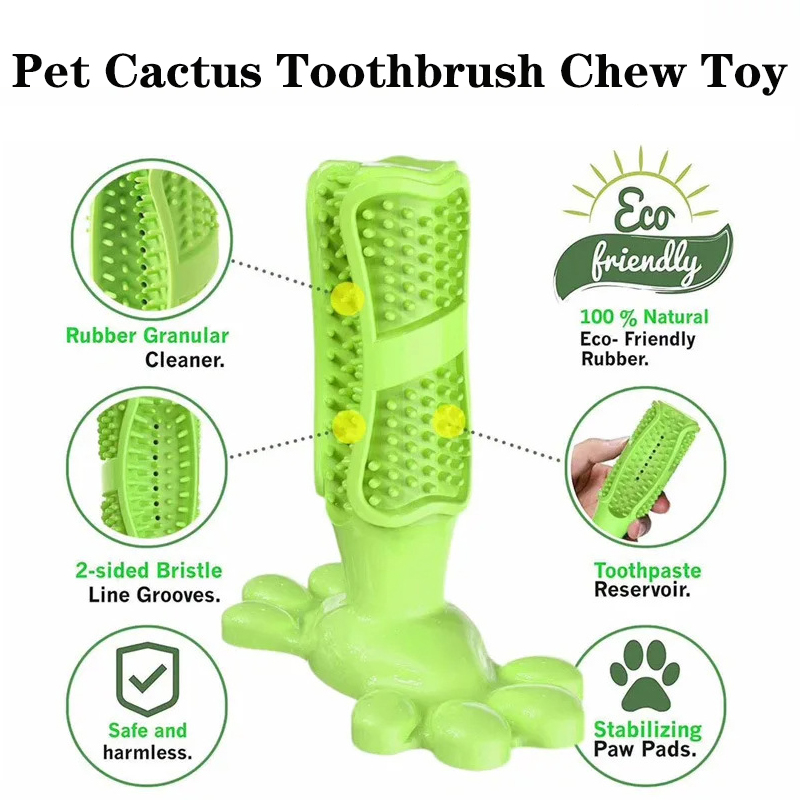 Rubber Treat Dispensing Dog Toy - Juguetes de goma interactivos para masticar