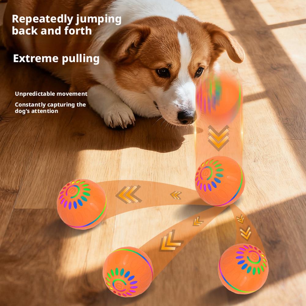 Automatic Moving Dog Ball - Pelota de juguete inteligente para perros,