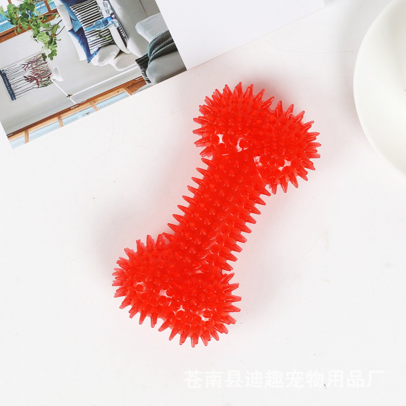 Teeth Cleaning Dog Chew Bone - Juguete para perros grandes, hueso de