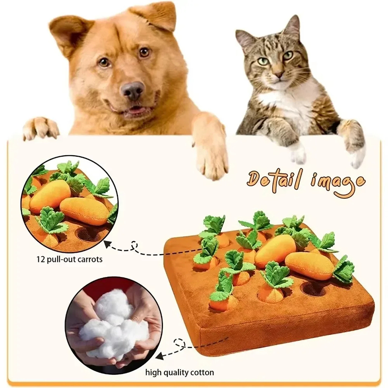 Snuffle Mat For Dogs - Alfombra Olfativa para Perros, Juguetes Interactivos