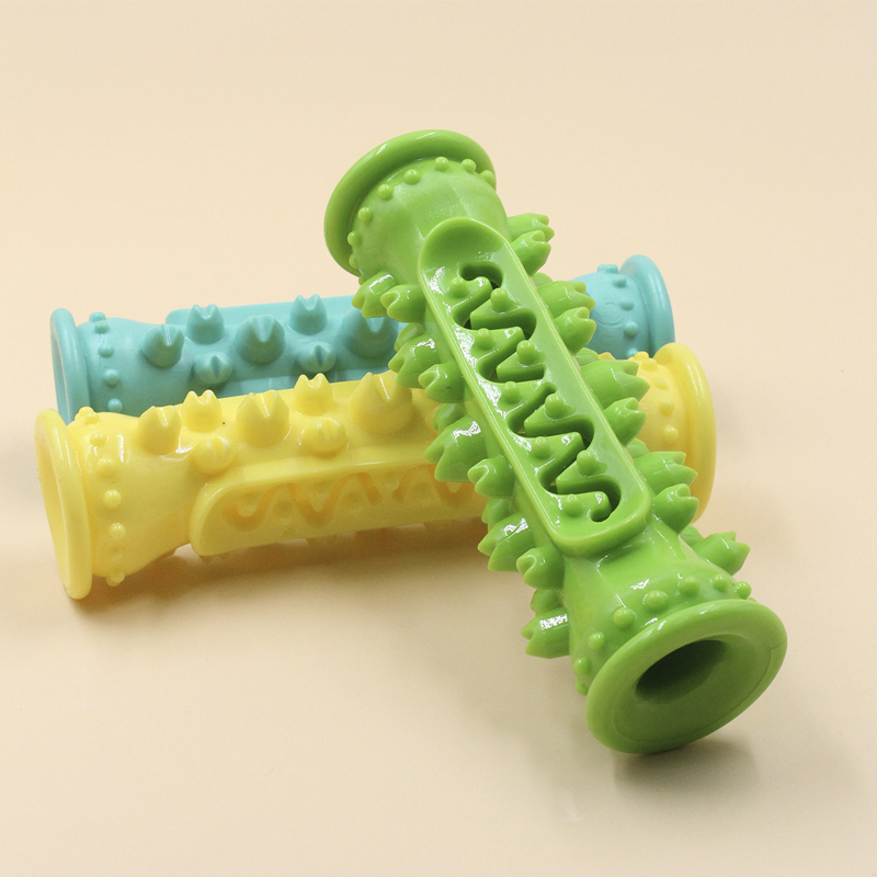 Indestructible Dog Chew Toy - Cepillo de dientes para perros, palo