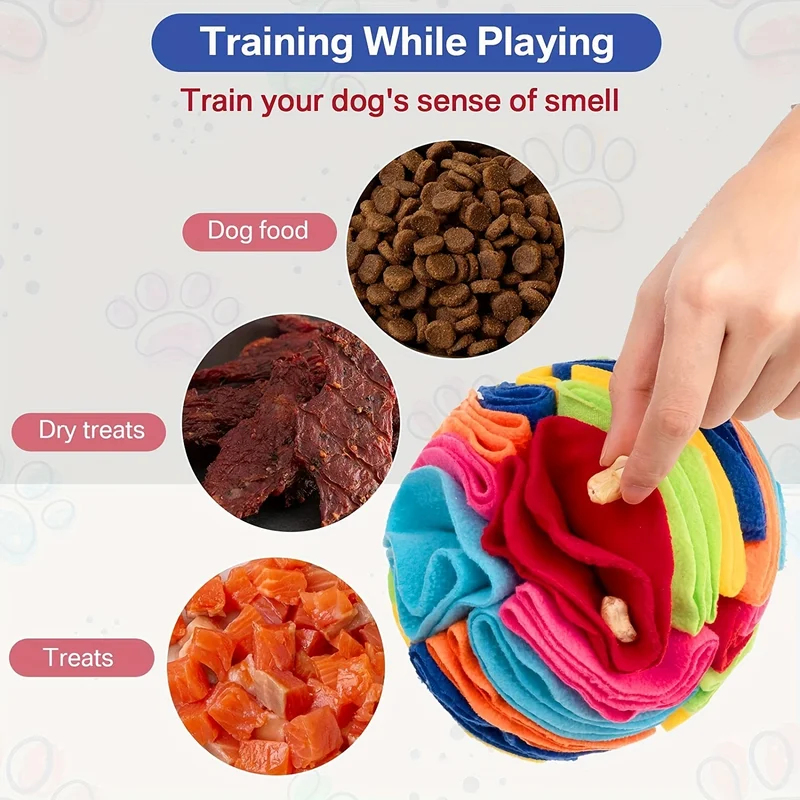 Snuffle Mat For Dogs - Juguetes Interactivos para Perros, Pelota Olfativa