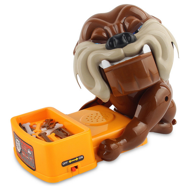 Interactive Squeaky Plush Dog Toy - Juegos interactivos para padres e hijos,