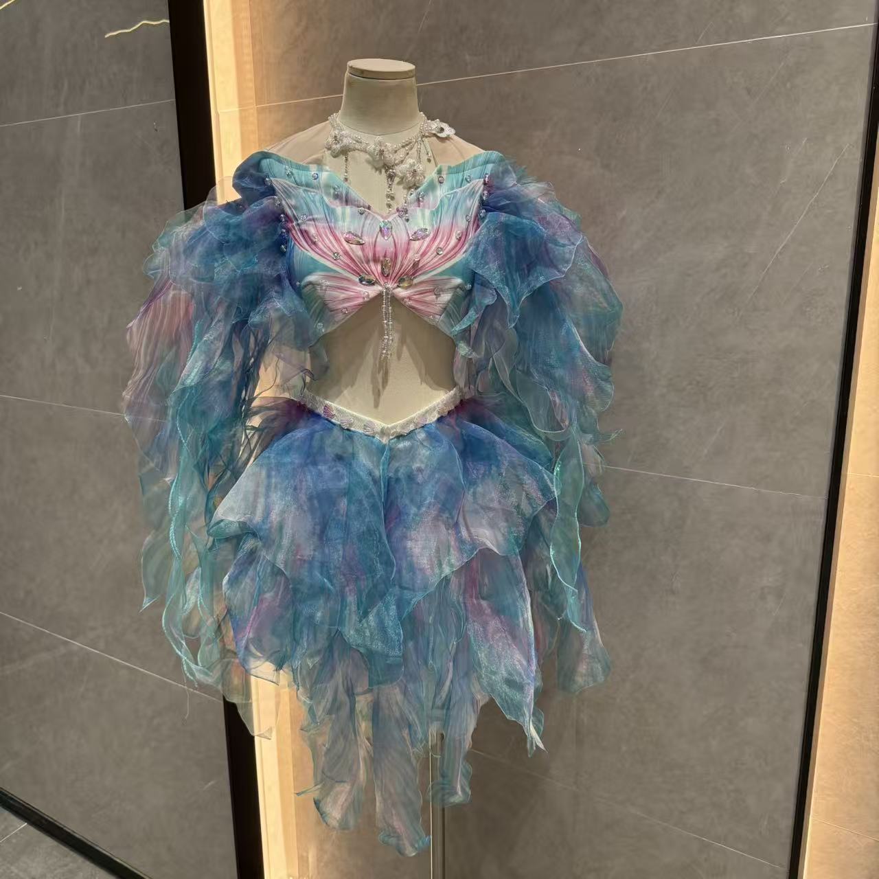 Aquarium - Falda de Sirena para Baile Acuático,