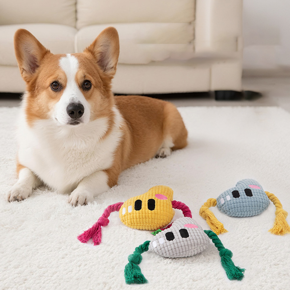 Dog Rope Toy Aggressive Chewers - Juguete para masticar para perros: diseño