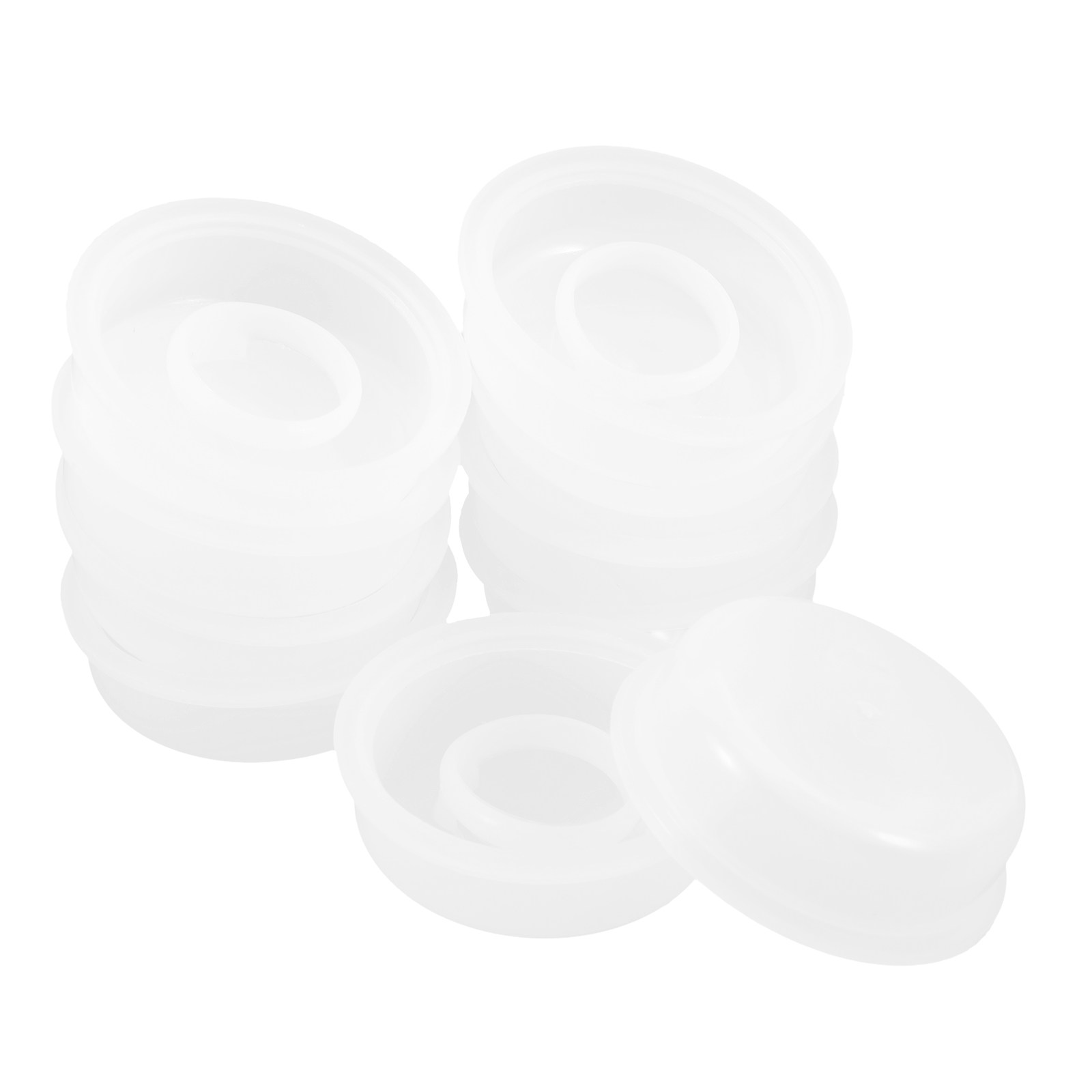 Pet Feeders - 10 Tapas de Plástico para Cubetas