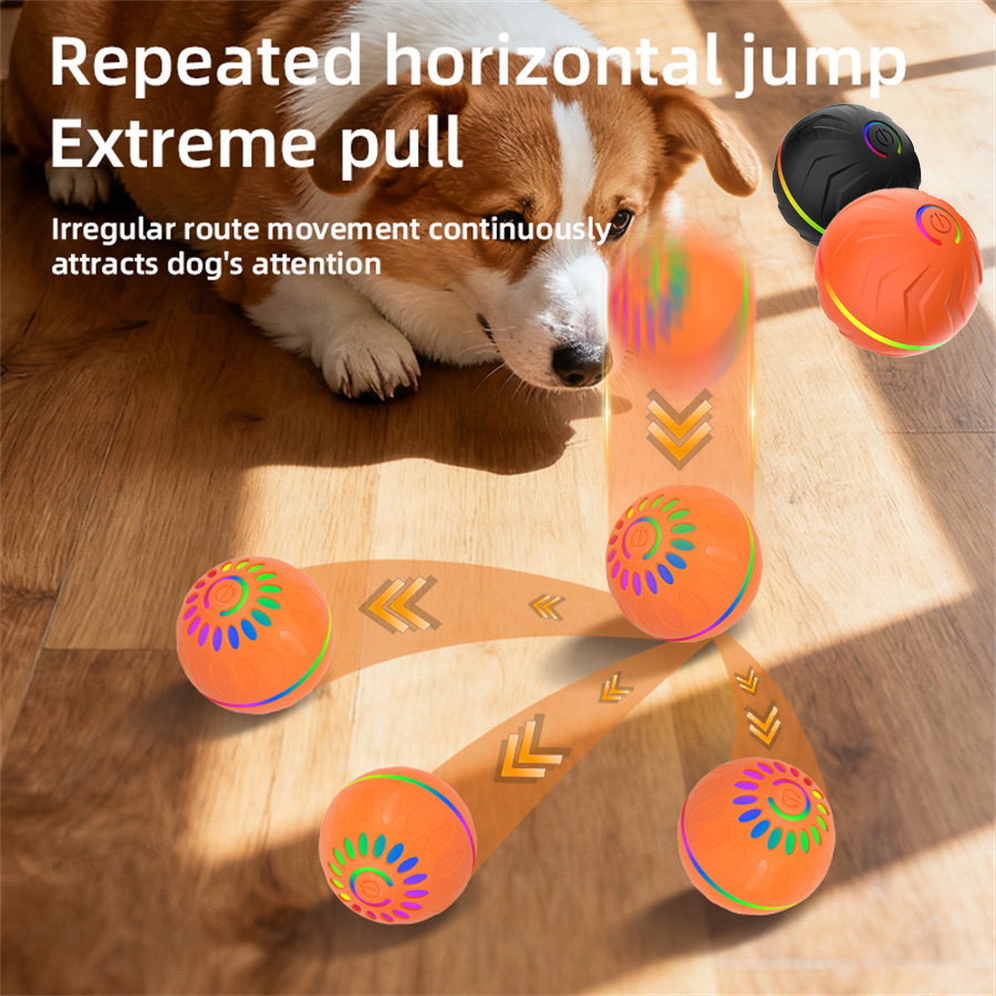Automatic Moving Dog Ball - Juguetes Interactivos Inteligentes para Perros -