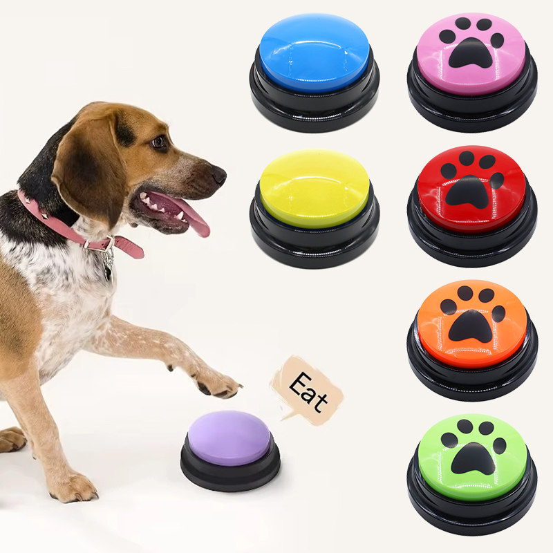 Interactive Squeaky Plush Dog Toy - Juguetes para perros, divertidos juguetes grabables