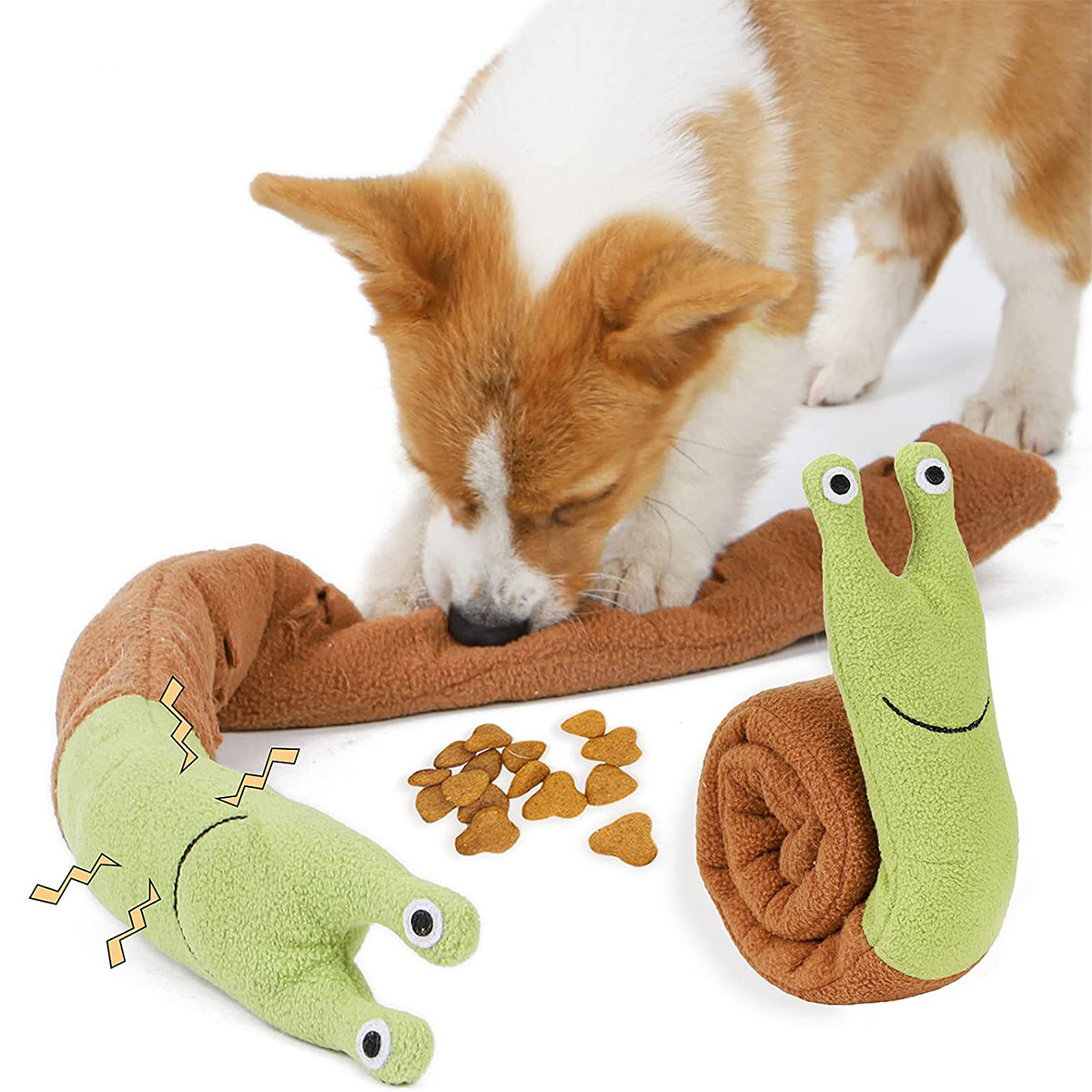 Dog Puzzle Feeder Toy - Juguete de Rompecabezas Olfativo para Perros