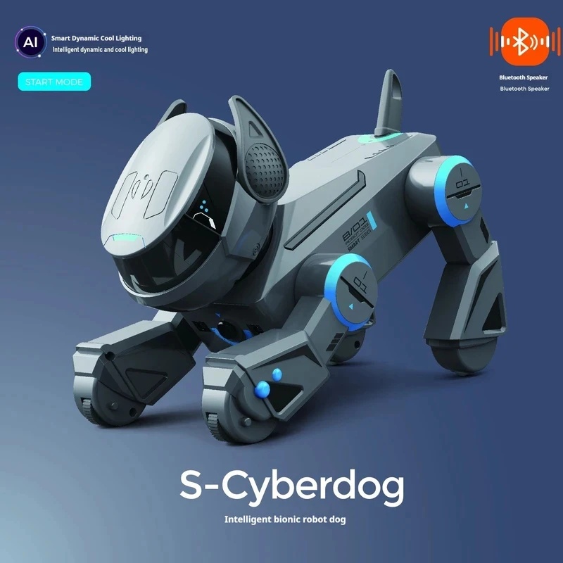 Dog Toys - Perro Robot Inteligente con IA, Control