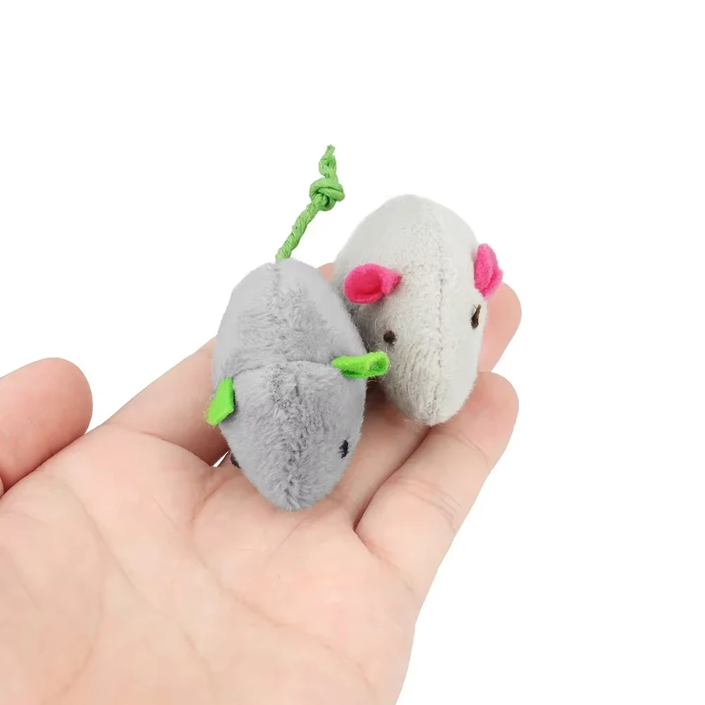 5 uds sonajero gato ratón jugu - Catnip Interactive Plush Mouse reseña y precio