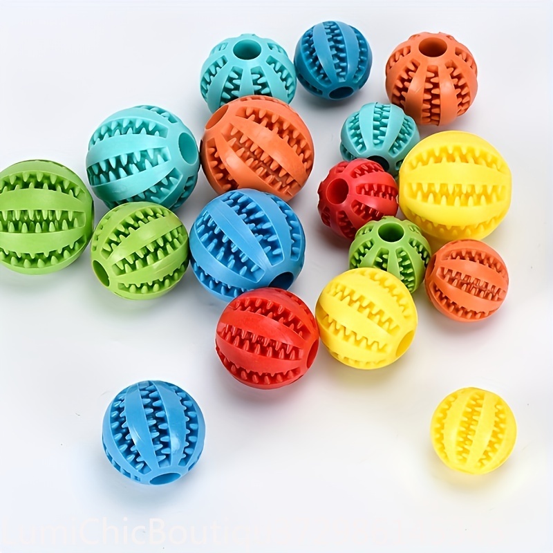 Pelota de goma dispensadora de - Rubber Treat Dispensing Dog Toy reseña y precio