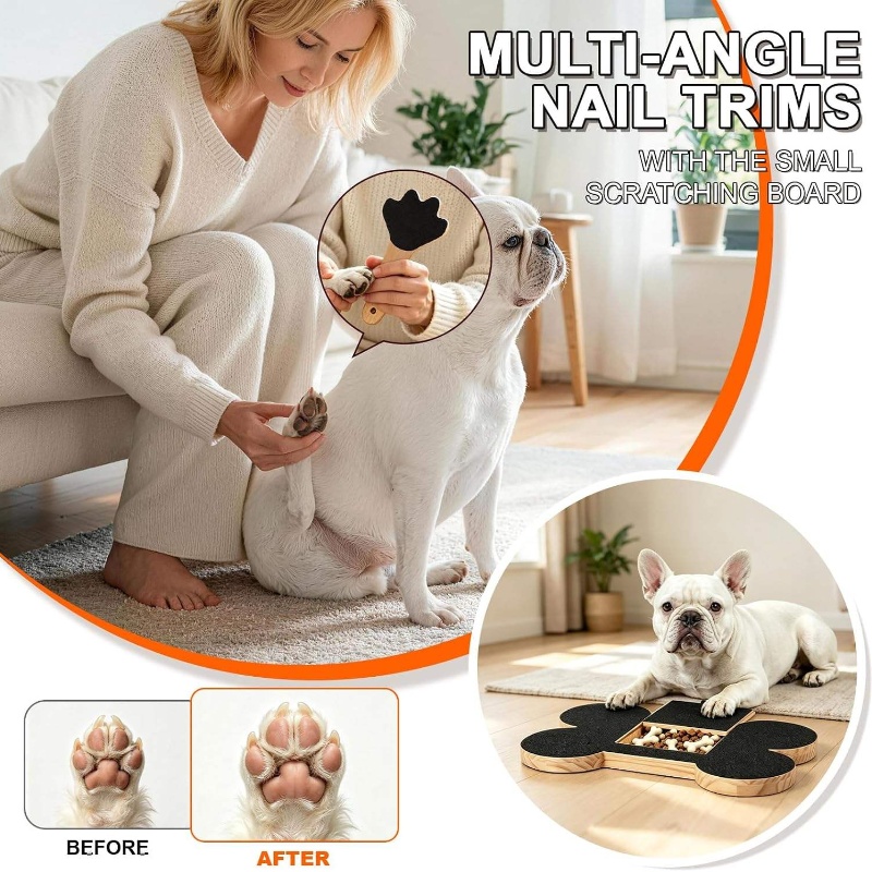 Tabla de Rascar de Madera para - Suction Cup Dog Tug Toy reseña y precio