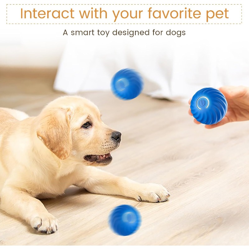 Juguete Interactivo Inteligent - Automatic Moving Dog Ball reseña y precio