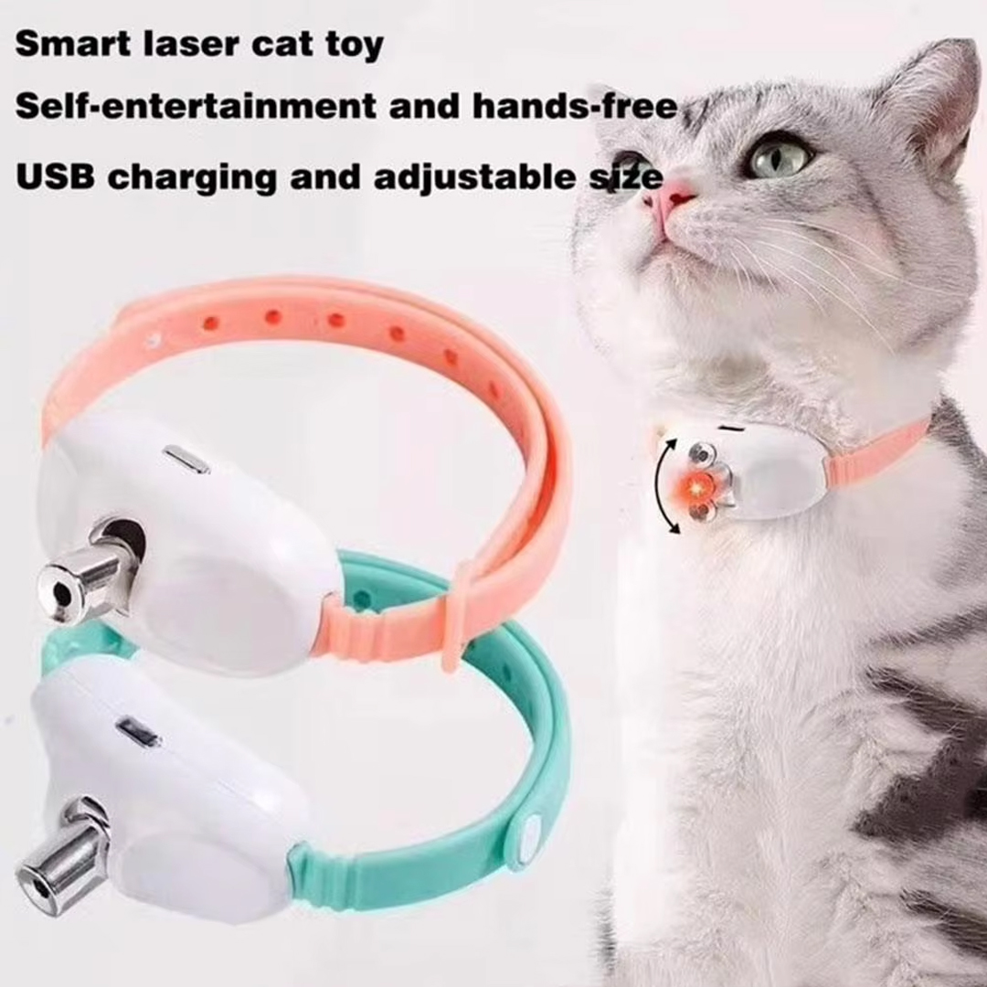 Collar Inteligente con Láser L - Laser Pointer Cat Toy Automatic reseña y precio