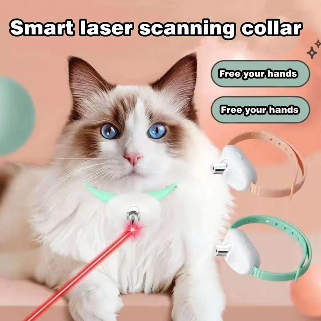 Collar Inteligente con Láser L - Laser Pointer Cat Toy Automatic reseña y precio