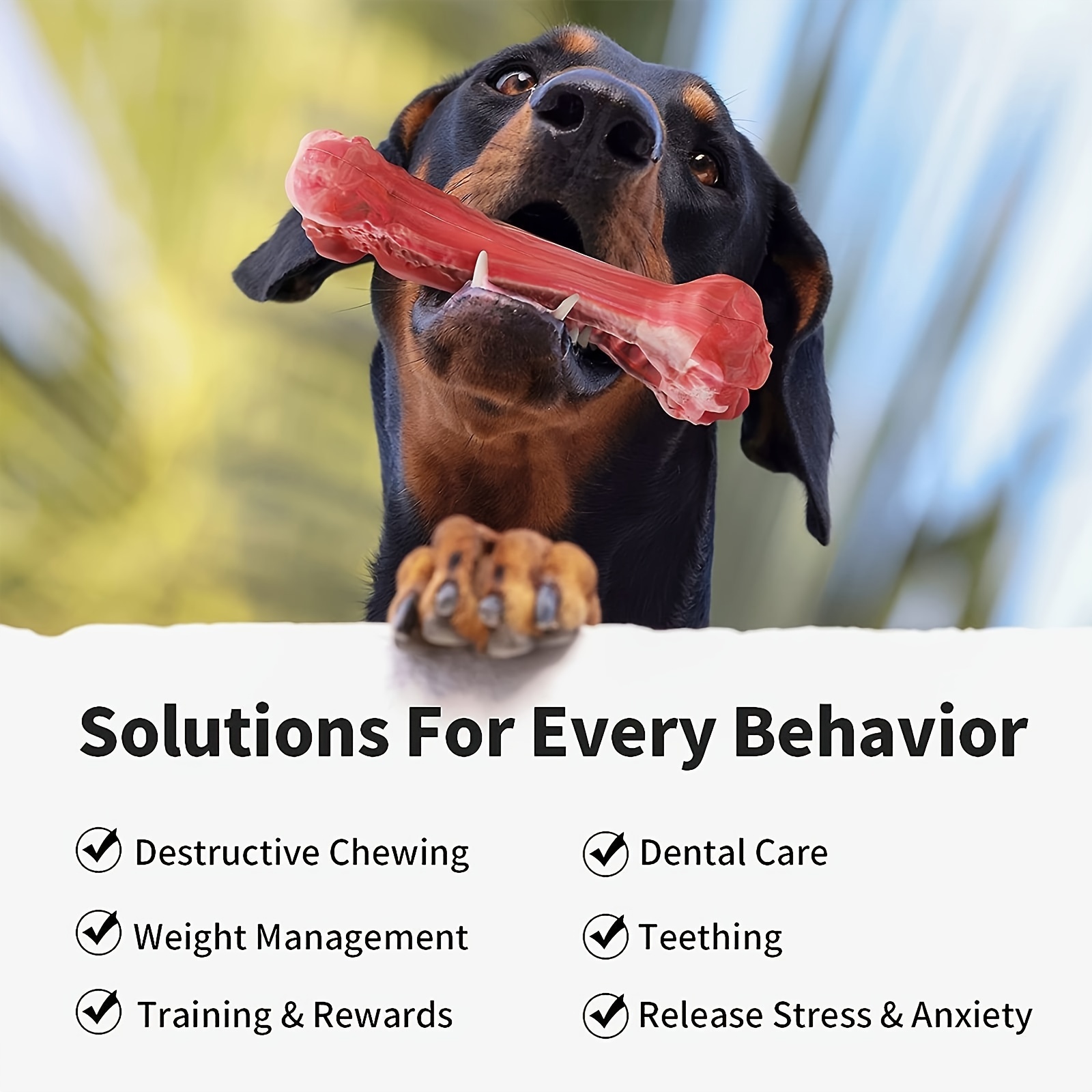Juguete de Silicona para Perro - Indestructible Dog Chew Toy reseña y precio