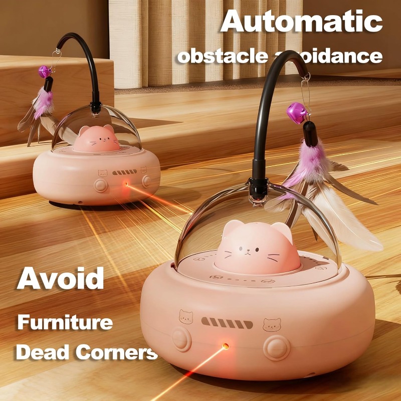 Juguetes Interactivos Recargab - Laser Pointer Cat Toy Automatic reseña y precio