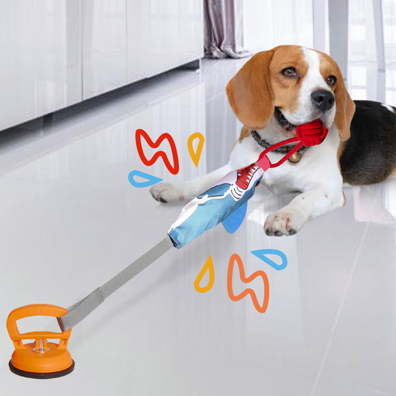 Juguete de succión para perros - Suction Cup Dog Tug Toy reseña y precio