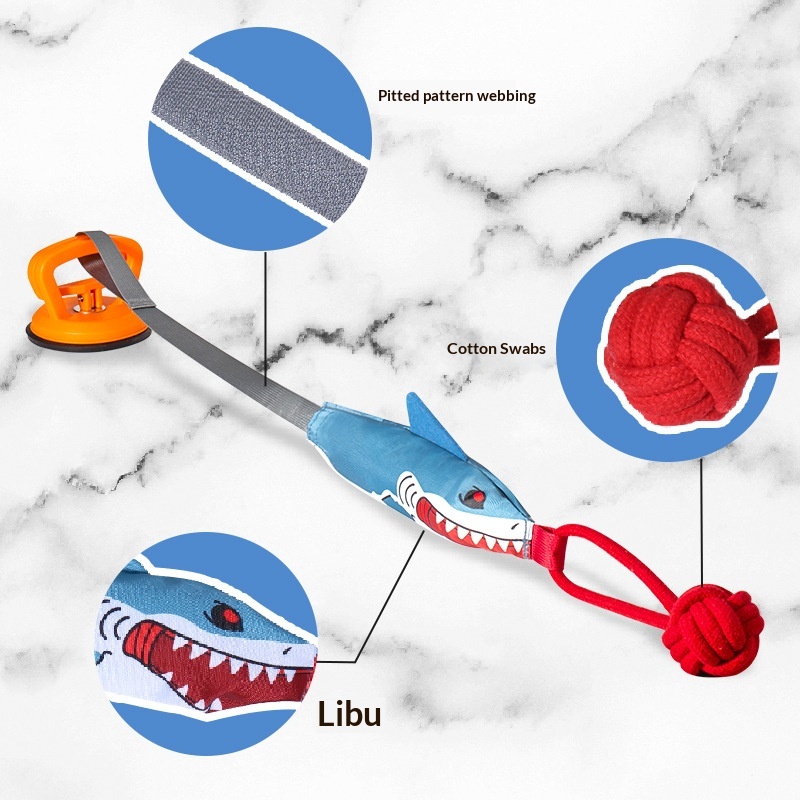 Juguete de succión para perros - Suction Cup Dog Tug Toy reseña y precio