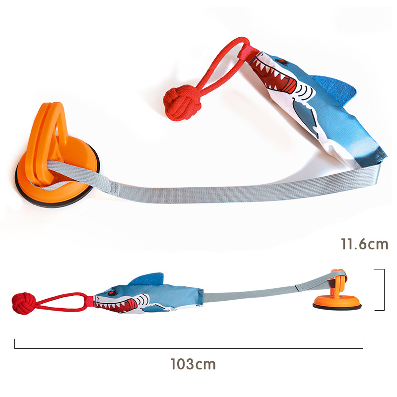 Juguete de succión para perros - Suction Cup Dog Tug Toy reseña y precio
