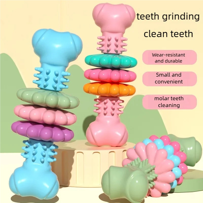 Juguete Masticable Duradero de - Teeth Cleaning Dog Chew Bone reseña y precio