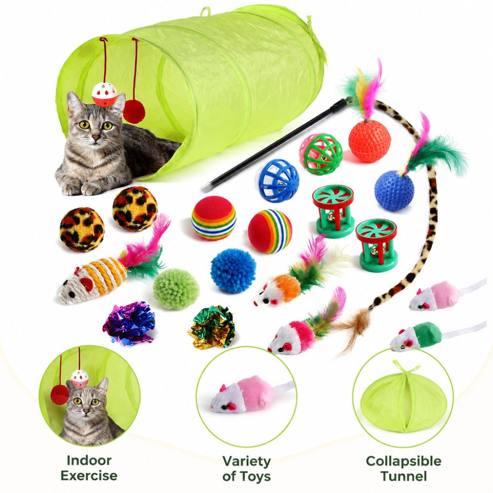 Juego de Juguetes Interactivos - Catnip Interactive Plush Mouse reseña y precio