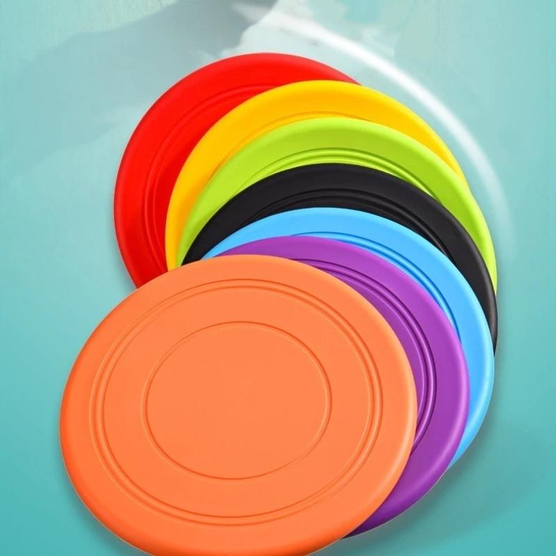 Juguete de silicona con forma  - Flying Disc Dog Training Toy reseña y precio
