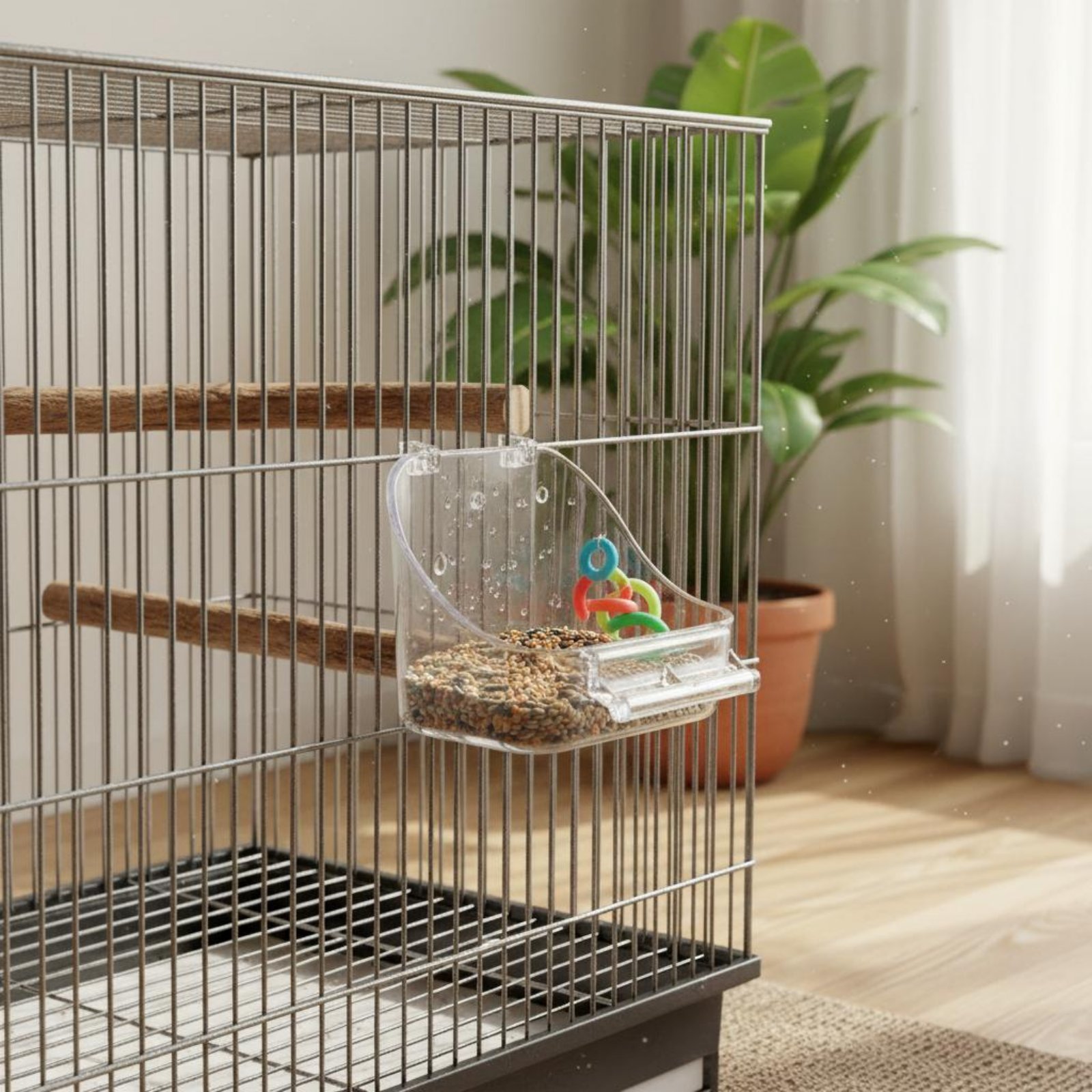Comedero para Pájaros con Reci - Pet Feeders reseña y precio
