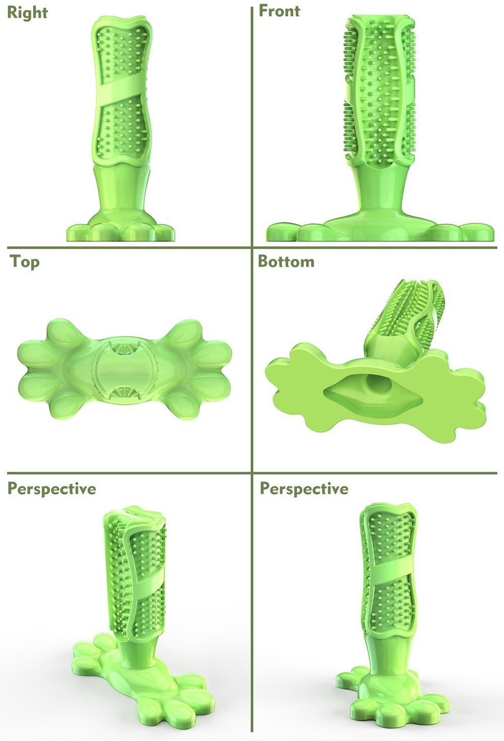 Juguetes de goma interactivos  - Rubber Treat Dispensing Dog Toy reseña y precio