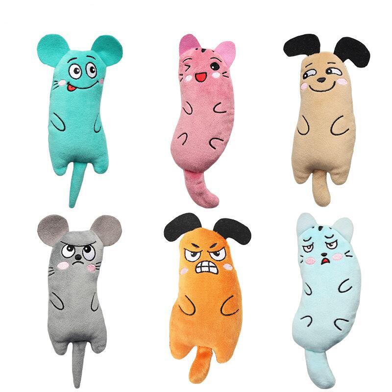 Divertido mascota de peluche b - Catnip Interactive Plush Mouse reseña y precio