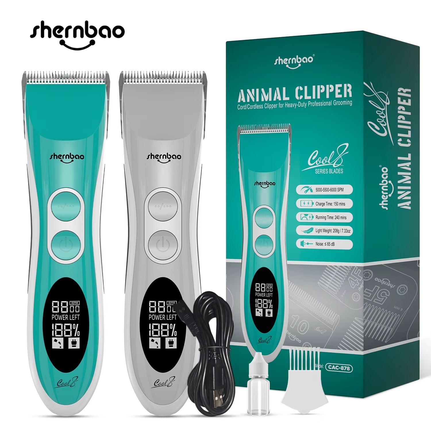 Shernbao CAC-878 Cortadora de  - Pet Grooming reseña y precio