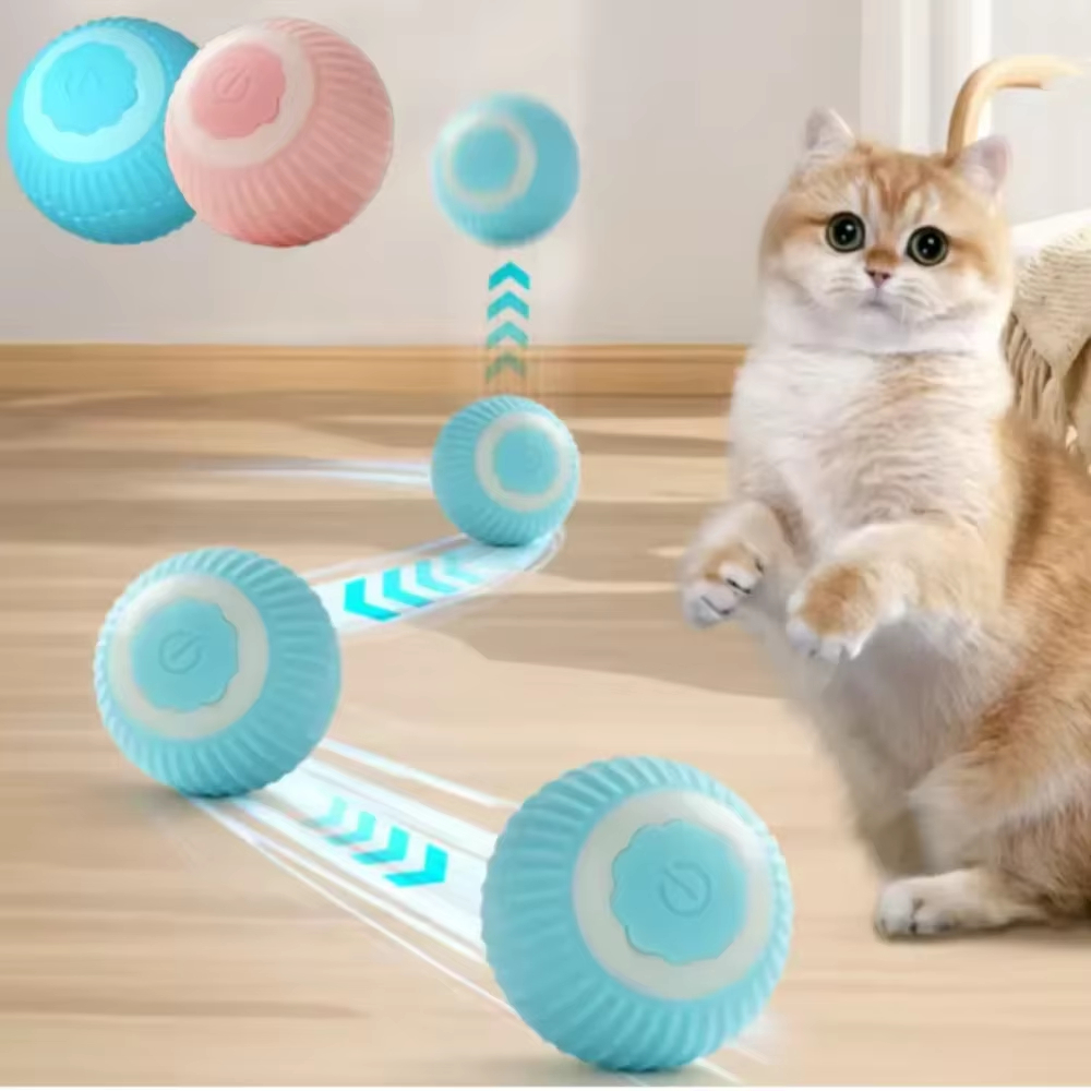 Pelota móvil automática para p - Automatic Moving Dog Ball reseña y precio