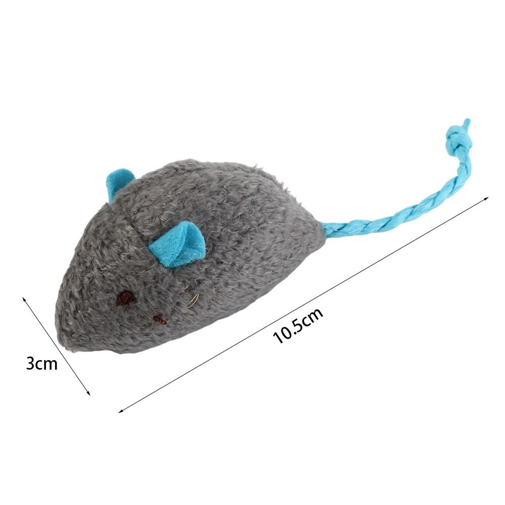 2 uds divertido peluche suave  - Catnip Interactive Plush Mouse reseña y precio