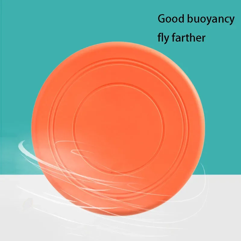 Platillo volador de silicona p - Flying Disc Dog Training Toy reseña y precio