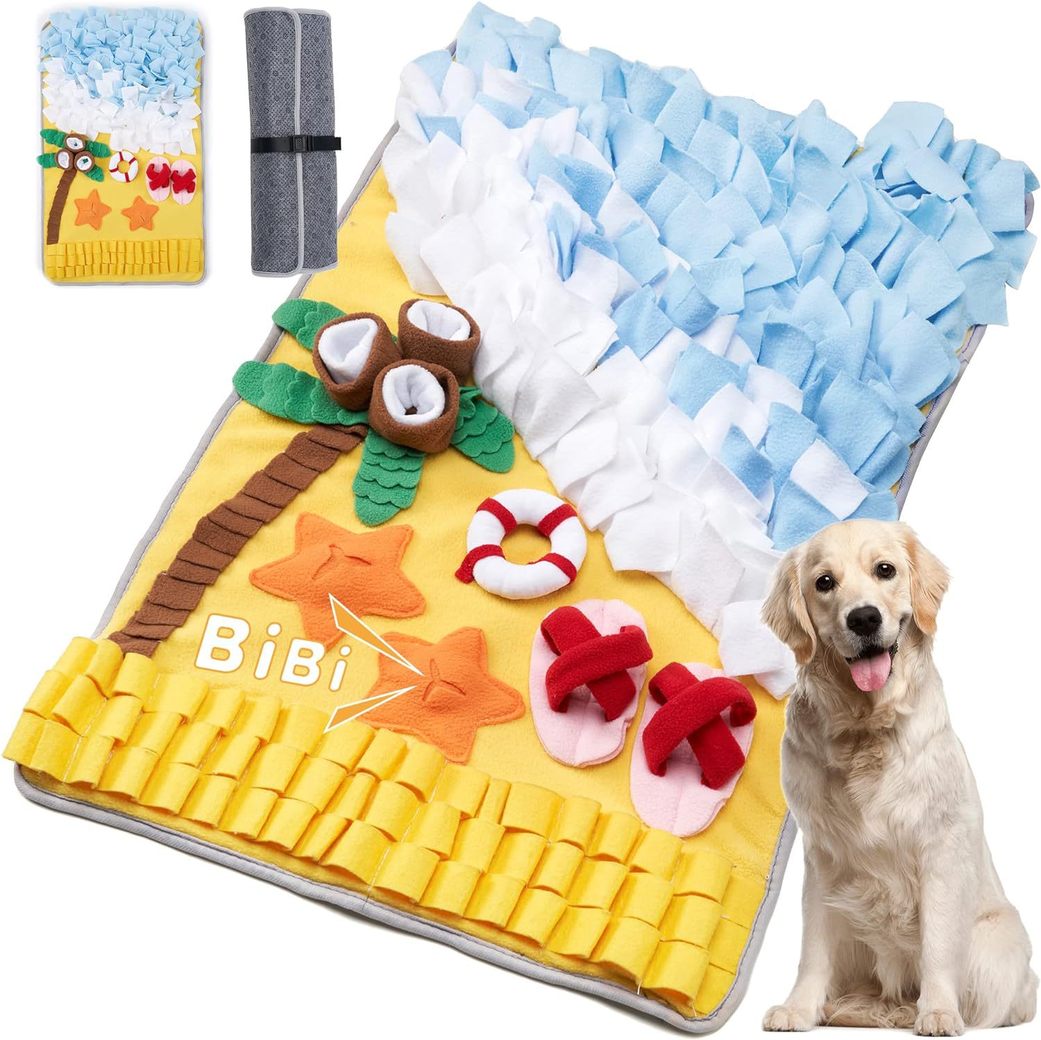 Nuevo Tapete Olfativo para Per - Snuffle Mat For Dogs reseña y precio