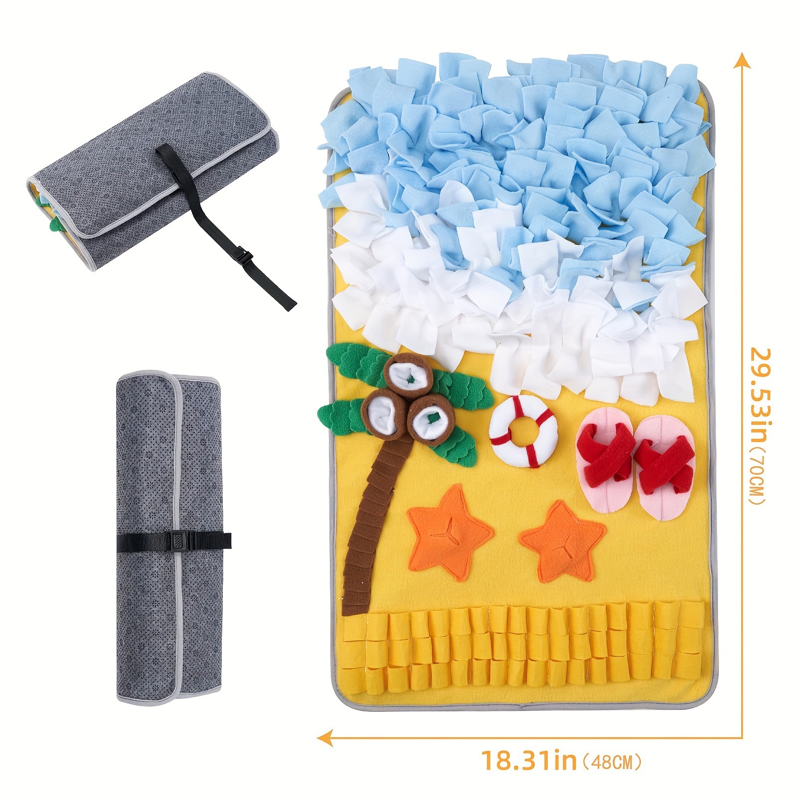 Nuevo Tapete Olfativo para Per - Snuffle Mat For Dogs reseña y precio