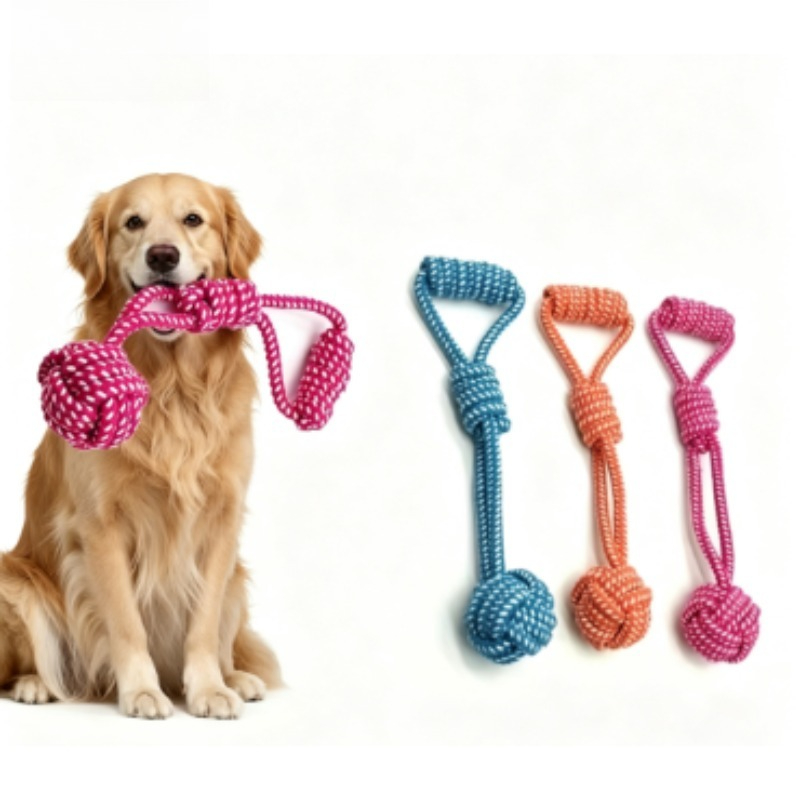 1 pieza de juguete de cuerda p - Dog Rope Toy Aggressive Chewers reseña y precio