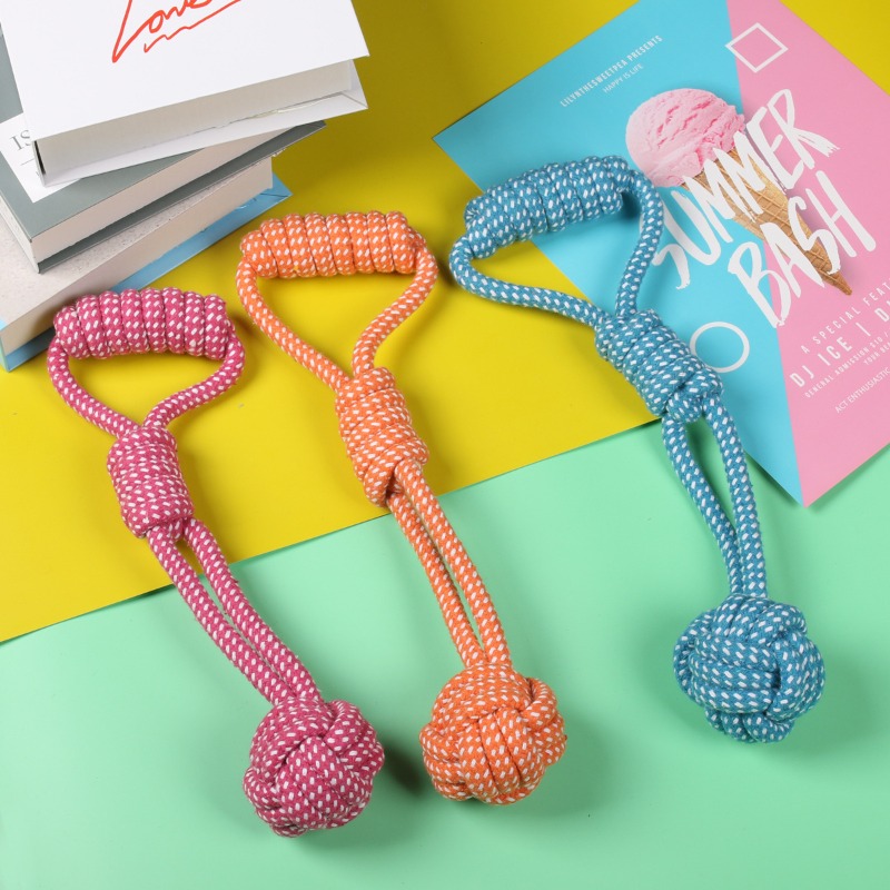 1 pieza de juguete de cuerda p - Dog Rope Toy Aggressive Chewers reseña y precio