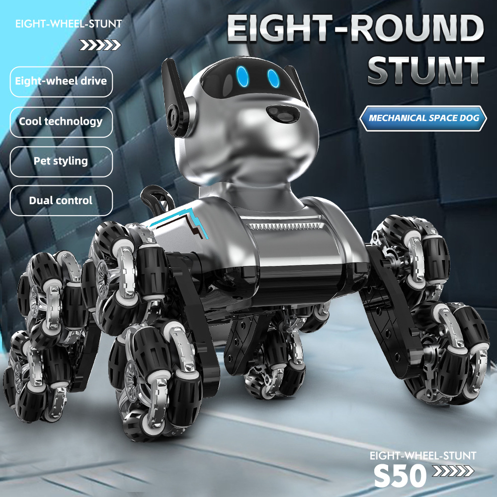 Perro Robot inteligente S50, d - Dog Toys reseña y precio