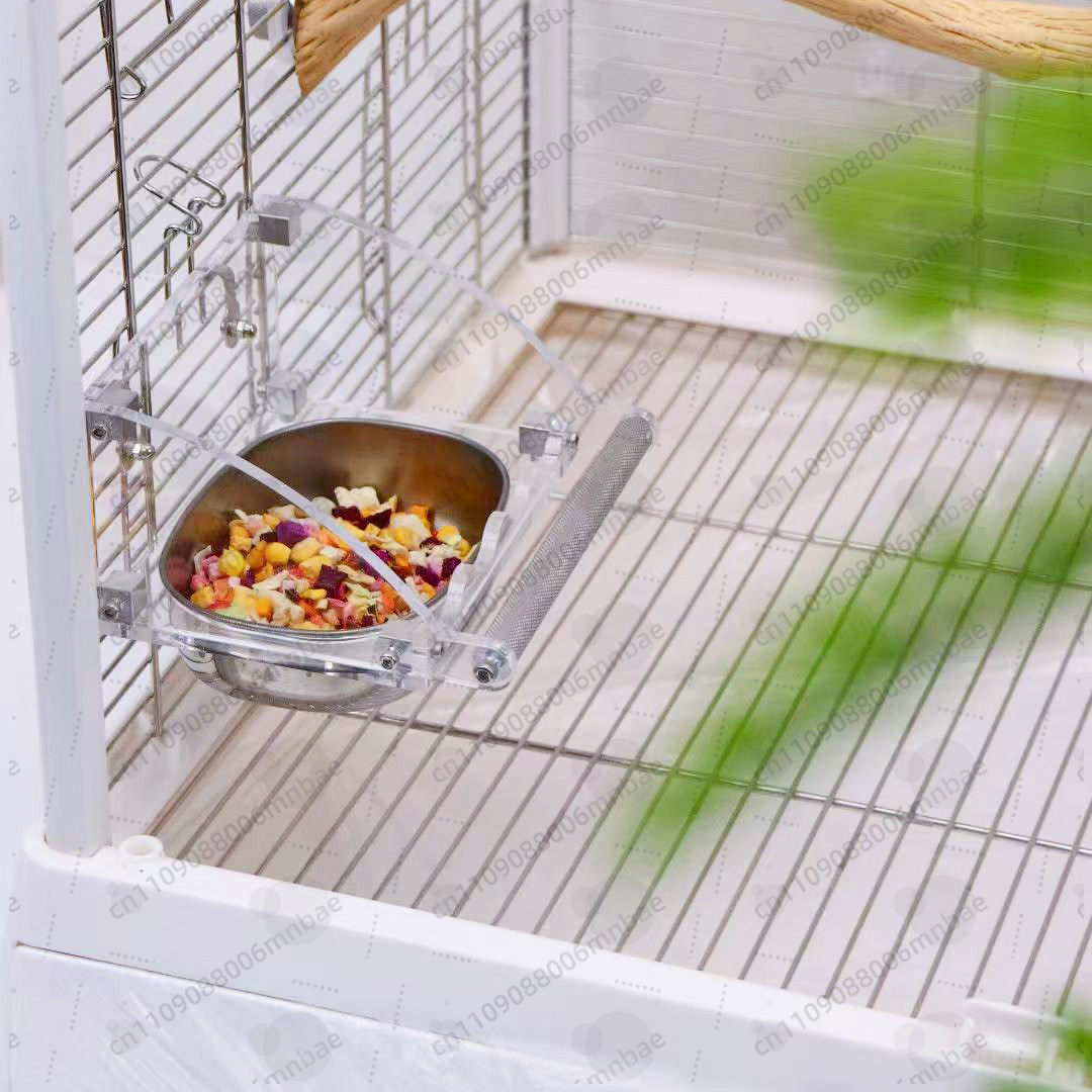 Comedero para Loros de Acero I - Pet Feeders reseña y precio