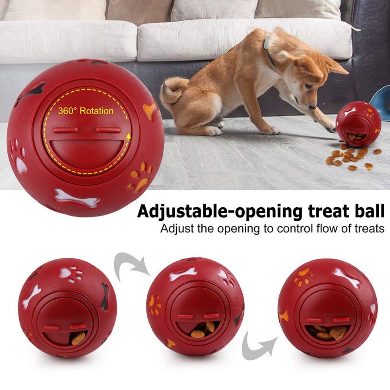 Juguete interactivo de aliment - Rubber Treat Dispensing Dog Toy reseña y precio